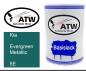 Preview: Kia, Evergreen Metallic, 5E: 500ml Lackdose, von ATW Autoteile West.